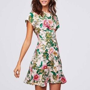 NWOT Loft Camilla Garden Shirtdress size 14